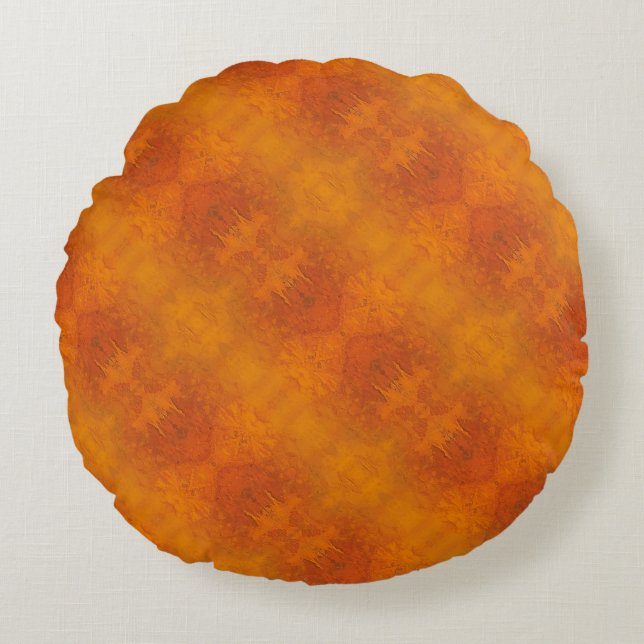 Textura #47 de la obra Nuit Rundes Kissen (Vorderseite)