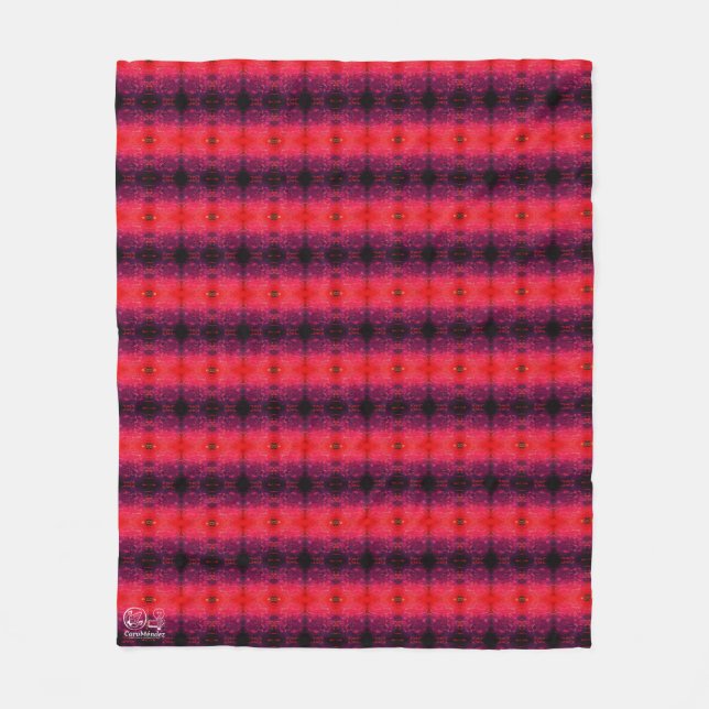 Textura #4.0 de la obra La puesta del sol Fleecedecke (Vorderseite)