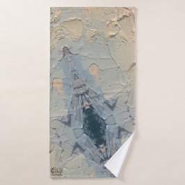 Textura #4 de la obra Viendo a travez de los ojos Badehandtuch