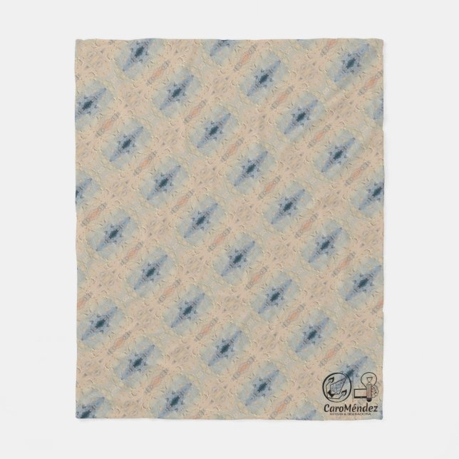 Textura #4 de la obra Viendo a travez de los ojos Fleecedecke (Vorderseite)