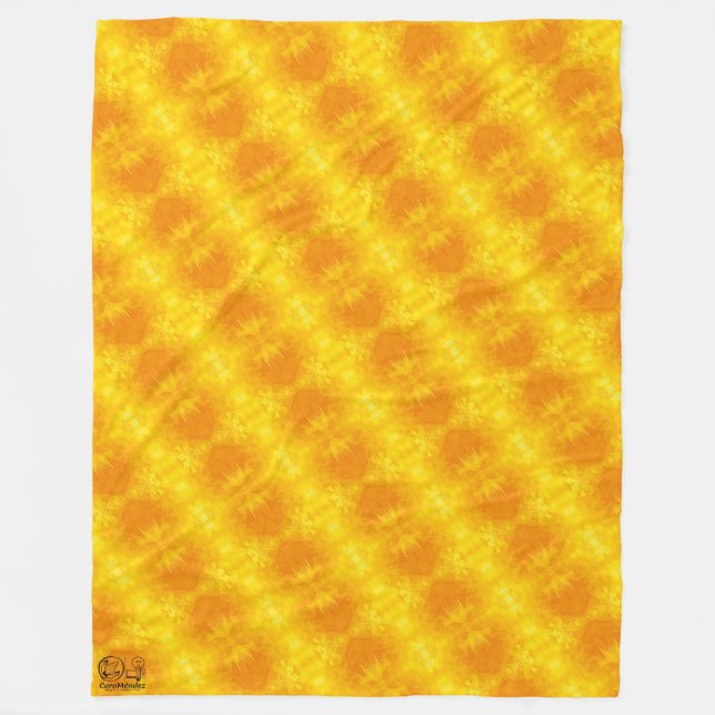 Textura #52 de la obra Nuit Fleecedecke (Vorderseite)