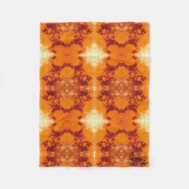 Textura #56 de la obra Nuit Fleecedecke (Vorderseite)