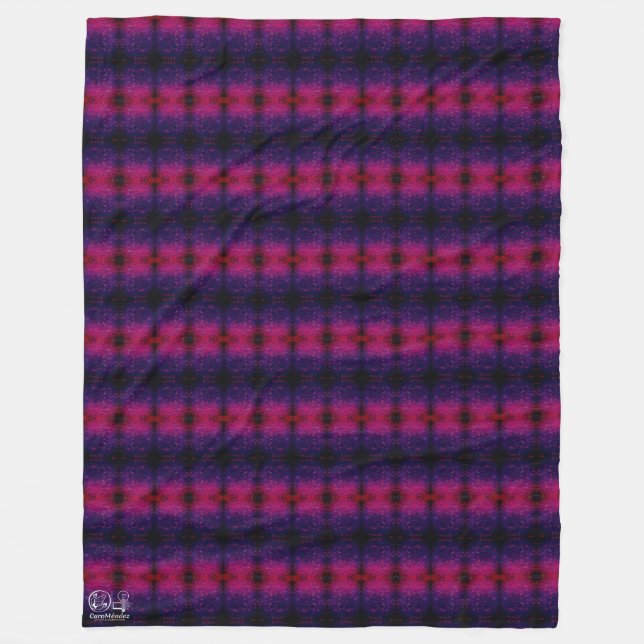 Textura #5.0 de la obra La puesta del sol Fleecedecke (Vorderseite)