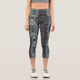 Textura #5 de la obra Cerezas Capri Leggings