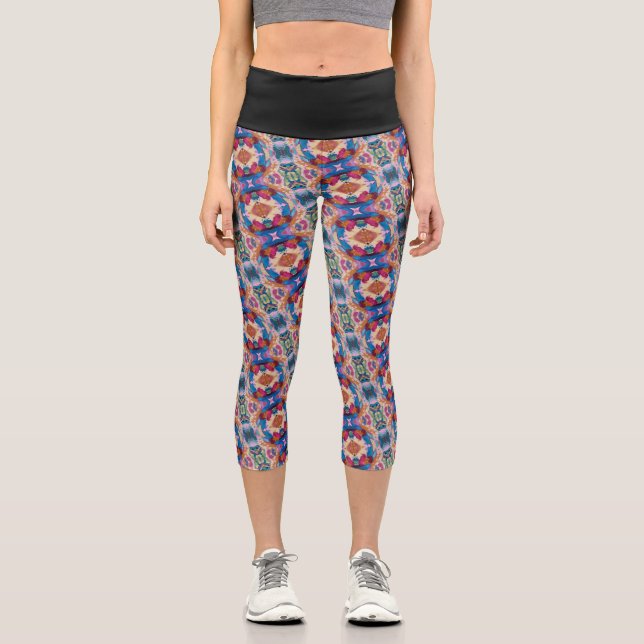 Textura #5 de la obra Piña Capri Leggings (Vorderseite)