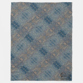 Textura #5 de obra Amanecer Fleecedecke