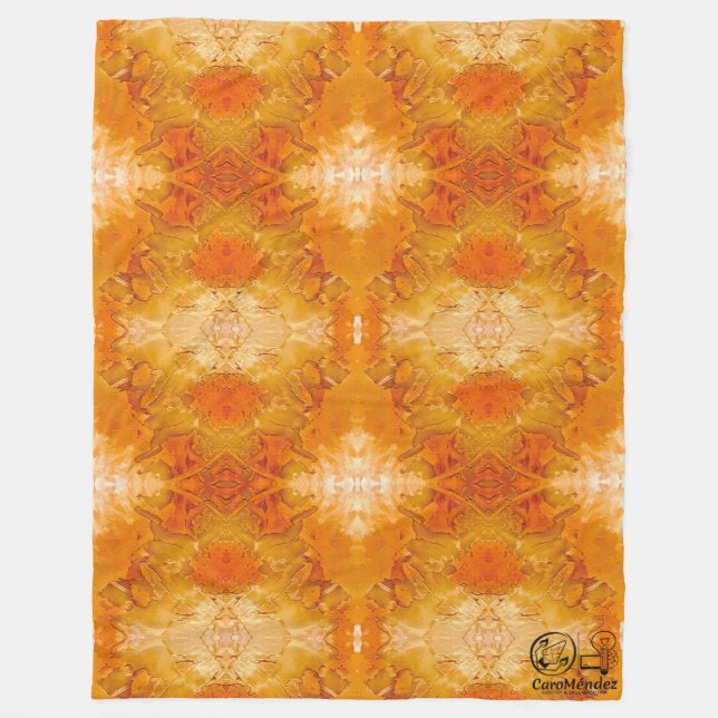 Textura #64 de la obra Nuit Fleecedecke (Vorderseite)