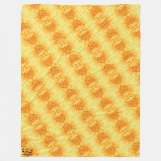 Textura #69 de la obra Nuit Fleecedecke (Vorderseite)