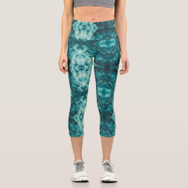 Textura #6 de la obra Cerezas Capri Leggings
