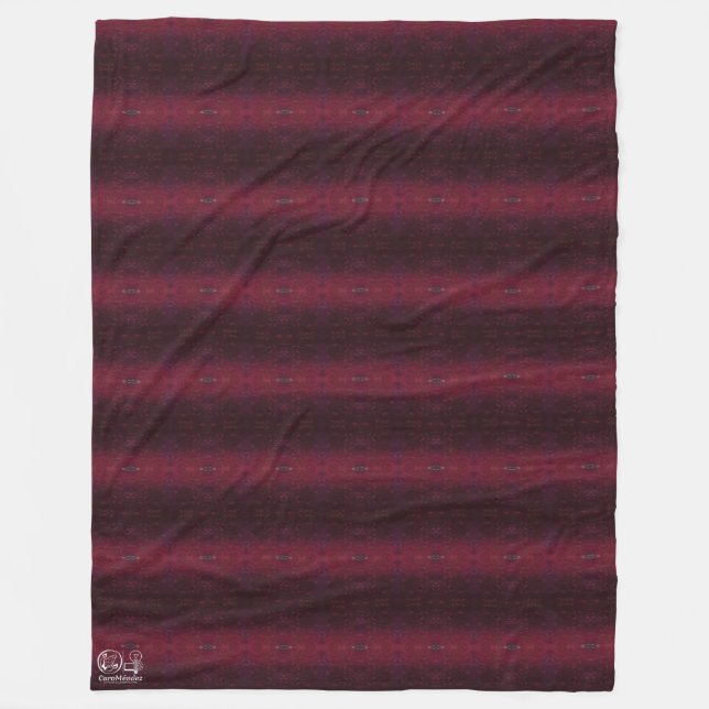 Textura #6 de la obra La puesta del sol Fleecedecke (Vorderseite)