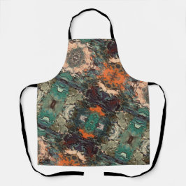 Textura #7 de la obra Viendo a travez de los ojos Schürze