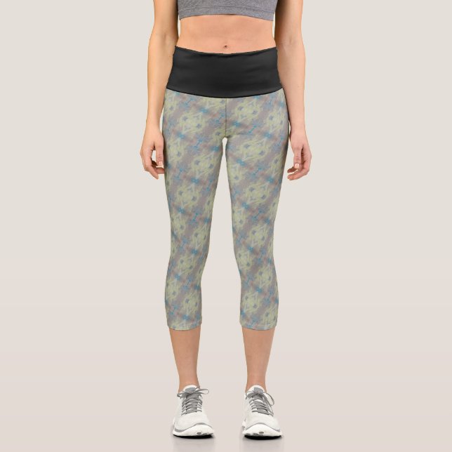 Textura #7 de obra La roca Capri Leggings (Vorderseite)