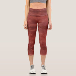 Textura #8 de la obra Fantasía y realidad Capri Leggings
