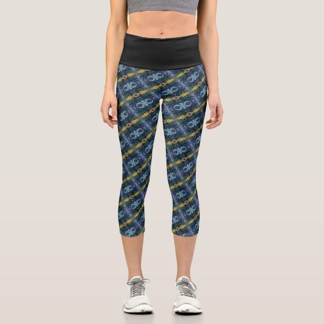 Textura #8 de la obra Maritimo Capri Leggings (Vorderseite)
