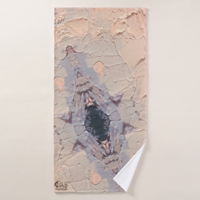 Textura #8 de la obra Viendo a travez de los ojos Badehandtuch (Badehandtuch)