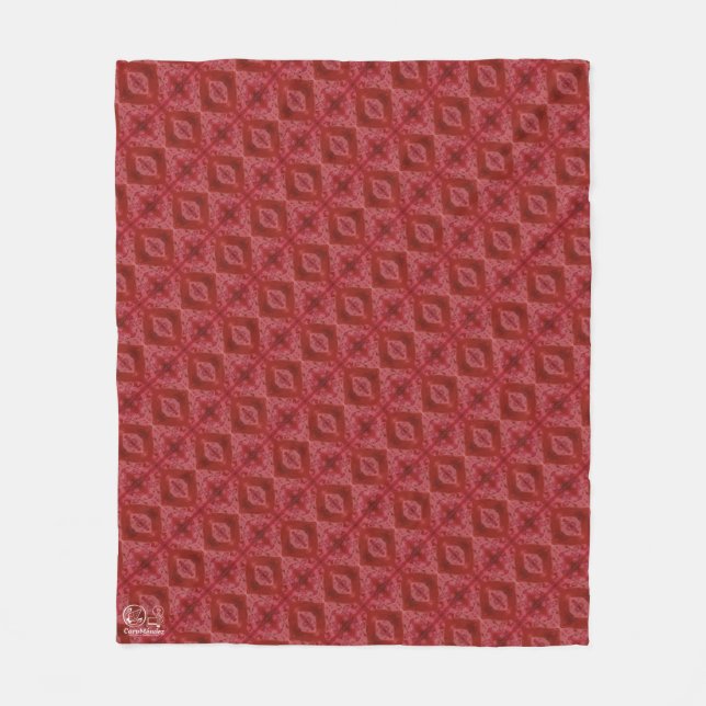 Textura #9 de la obra El corazón de los... Fleecedecke (Vorderseite)