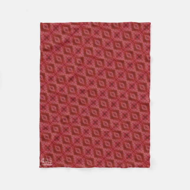 Textura #9 de la obra El corazón de los... Fleecedecke (Vorderseite)