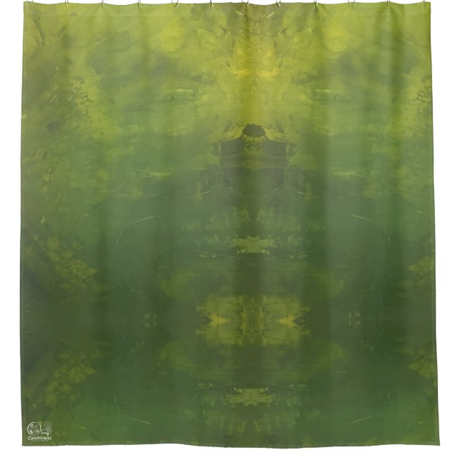 Textura #9 de la obra Nuit Duschvorhang (Vorderseite)