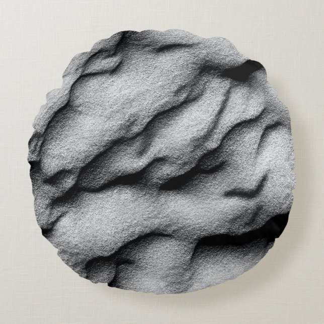 Textura Rundes Kissen (Vorderseite)