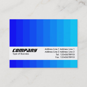 Texturband - Farbübergang - Blues Visitenkarte