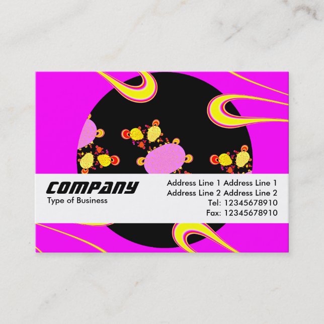 Texturband - Radio Ate the Video Star Visitenkarte (Vorderseite)