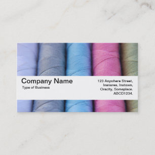 Texturband V2 - Rollen aus Baumwolle Visitenkarte