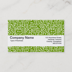 Texturband V2 - Verbundene Bereiche II Visitenkarte