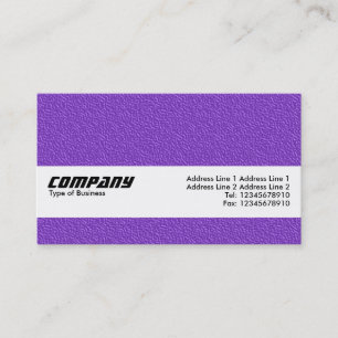 Texturband - Violette geprägte Textur Visitenkarte