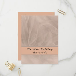 Texturdruck aus rosa Stoff Einladungspostkarte