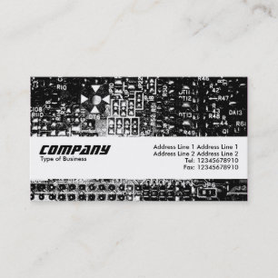 Texture Band - Circuitry Visitenkarte