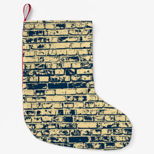 Texture of a brick wall. Elegant wallpaper design. Kleiner Weihnachtsstrumpf