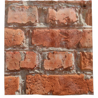Texture of old weathered brick. Background of old  Duschvorhang