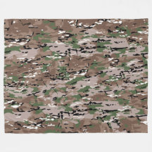 Textured Blended Army Camouflage Hund