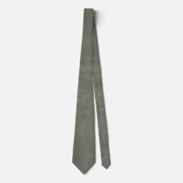 Textured Grey Green Neck Tie Krawatte