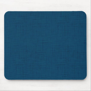 Textured Marine Dark Blue Mousepad