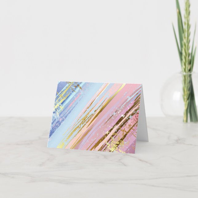 Textured Pink Background Ankündigung (Vorderseite)