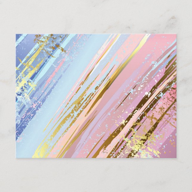 Textured Pink Background Begleitkarte (Vorderseite)