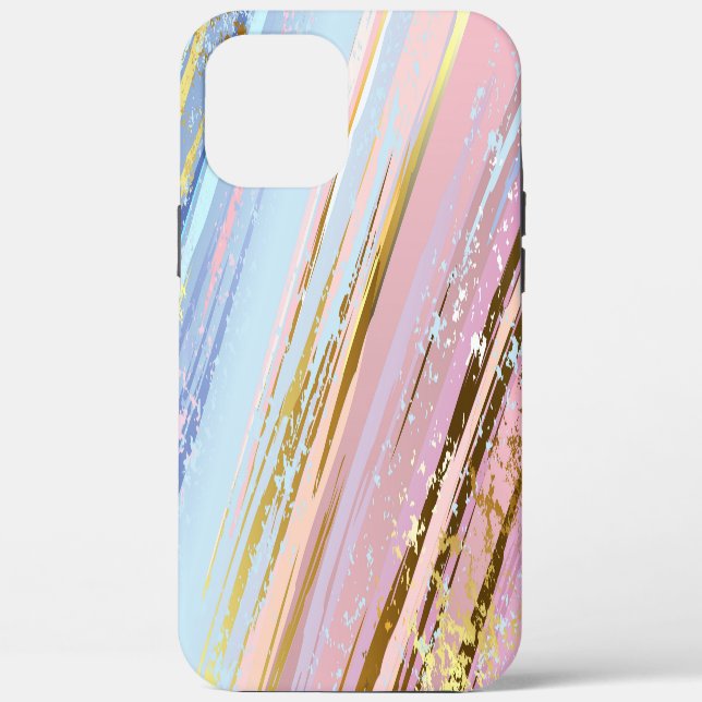 Textured Pink Background Case-Mate iPhone Hülle (Rückseite)
