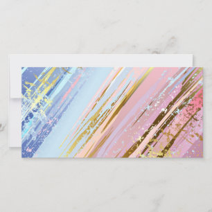 Textured Pink Background Dankeskarte