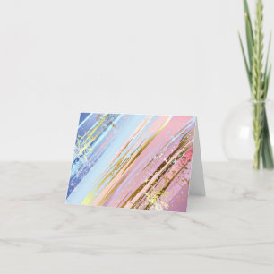 Textured Pink Background Dankeskarte