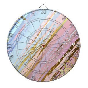 Textured Pink Background Dartscheibe