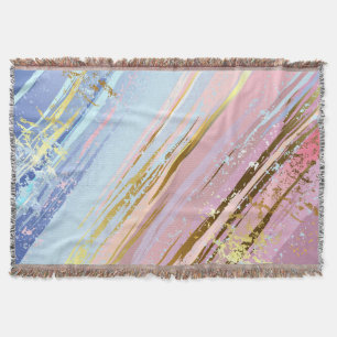 Textured Pink Background Decke