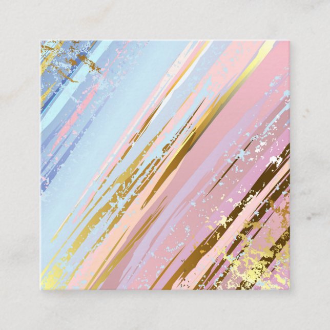 Textured Pink Background Empfehlungskarte (Vorderseite)