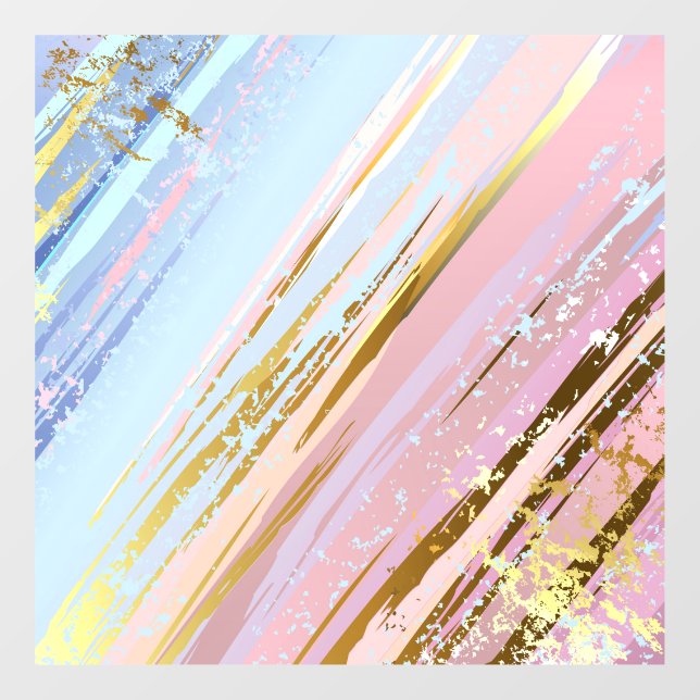 Textured Pink Background Fensteraufkleber (Blatt)