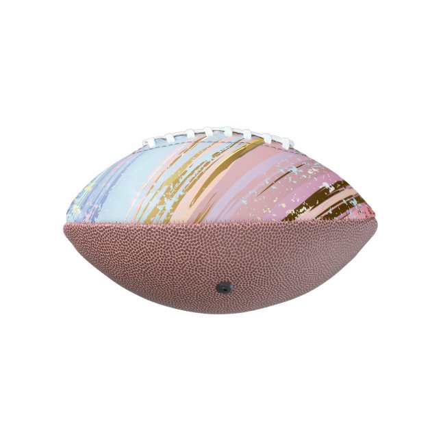 Textured Pink Background Football (Gedreht 270)