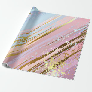 Textured Pink Background Geschenkpapier