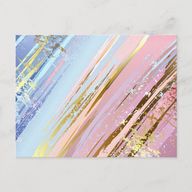 Textured Pink Background Hinweiskarte (Vorderseite)