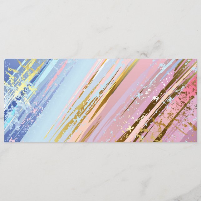 Textured Pink Background Hinweiskarte (Vorderseite)