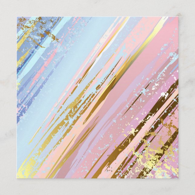 Textured Pink Background Hinweiskarte (Vorderseite)