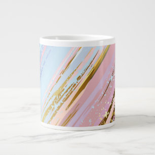 Textured Pink Background Jumbo-Tasse